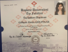 Op. Dr. Gökçen Deniz Gülpınar İkiz Göz Hastalıkları sertifikası