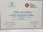 Uzm. Kl. Psk. Nurdan Çelik Klinik Psikolog sertifikası