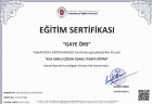 Psk. Gaye Örs Psikoloji sertifikası