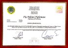 Uzm. Dt. Onur Çınar Kaya Diş Hekimi sertifikası