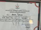 Op. Dr. Bahar Çağlar Kadın Hastalıkları ve Doğum sertifikası
