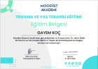 Psk. Gayem Koç Psikoloji sertifikası