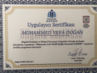 Uzm. Kl. Psk. Vefa Doğan Psikoloji sertifikası