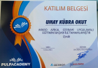 Dt. Umay Kübra Okut Diş Hekimi sertifikası