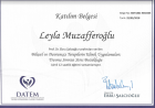 Uzm. Kl. Psk. Leyla Muzafferoğlu Psikoloji sertifikası