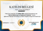 Dyt. Sümeyye Korkut Diyetisyen sertifikası