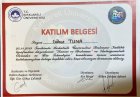 Dyt. Gökçe Tuna Diyetisyen sertifikası