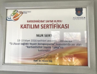 Dyt. Nur Sert Diyetisyen sertifikası
