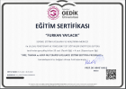 Psk. Dan. Furkan Yaylacık Psikolojik Danışman sertifikası