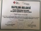 Dyt. Irmak Işık Diyetisyen sertifikası