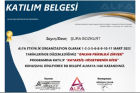 Psk. Şura Bozkurt Psikoloji sertifikası
