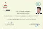 Op. Dr. İsmail Emre Gökce Genel Cerrahi sertifikası