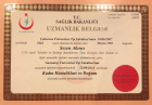 Op. Dr. Sezen Buko Kadın Hastalıkları ve Doğum sertifikası