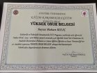 Psk. Dan. Hakan Kılıç Psikolojik Danışman sertifikası