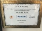 Dt. Hasan Biçer Diş Hekimi sertifikası