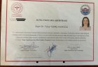 Uzm. Dr. Tülay Kadıoğlu Medikal Estetik Tıp Doktoru sertifikası