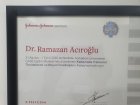 Op. Dr. Ramazan Acıroğlu Genel Cerrahi sertifikası