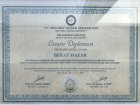 Psk. Berat Hazar Psikoloji sertifikası