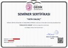 Psk. Fatih Dalgıç Psikoloji sertifikası
