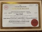 Op. Dr. Altan Tekin Plastik Rekonstrüktif ve Estetik Cerrahi sertifikası