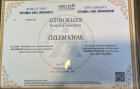Psk. Dan. Özlem Kıyak Psikolojik Danışman sertifikası