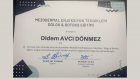 Uzm. Dr. Didem Avcı Dönmez Acil Tıp sertifikası