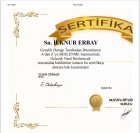 Dyt. İlknur Erbay Diyetisyen sertifikası