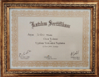 Dr. Erol Yaman Medikal Estetik Tıp Doktoru sertifikası