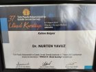 Op. Dr. Nurten Yavuz Plastik Rekonstrüktif ve Estetik Cerrahi sertifikası