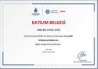 Dyt. Melike Aysel Ekiz Diyetisyen sertifikası
