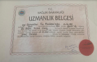 Op. Dr. Didem Yıldız Yanık Genel Cerrahi sertifikası