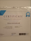 Psk. İpek Kozanlar Psikoloji sertifikası