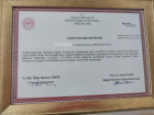 Dr. Arzu Kurtoğlu Pratisyen Hekimlik sertifikası