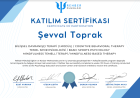 Psk. Şevval Toprak Psikoloji sertifikası