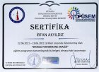 Fzt. İrfan Akyıldız Fizyoterapi sertifikası