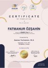 Psk. Dan. Fatmanur Özşahin Psikolojik Danışman sertifikası