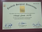 Op. Dr. Mustafa Göztok Genel Cerrahi sertifikası