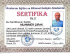 Aile Danışmanı Muammer Çırak Aile Danışmanı sertifikası