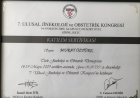 Op. Dr. Murat Öztürk Kadın Hastalıkları ve Doğum sertifikası