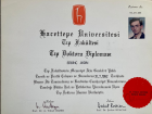 Prof. Dr. Erdinç Aydın Göz Hastalıkları sertifikası
