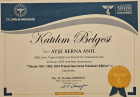 Prof. Dr. Ayşe Berna Anıl Çocuk Sağlığı ve Hastalıkları sertifikası