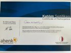 Uzm. Kl. Psk. Gizem Kıtlıkoğlu Özkan Psikoloji sertifikası