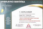 Psk. Damla Beşer Psikoloji sertifikası