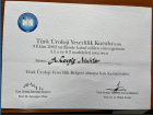 Op. Dr. Ali Cengiz Muhtar Üroloji sertifikası
