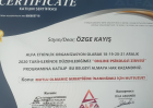 Psk. Dan. Özge Kayış Psikolojik Danışman sertifikası
