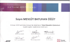 Dt. Mevlüt Batuhan Öğüt Diş Hekimi sertifikası