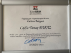 Psk. Çağla Tunay Baraz Psikoloji sertifikası