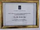 Uzm. Dr. Sevda Tan Anestezi ve Reanimasyon sertifikası