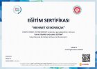 Uzm. Kl. Psk. Mehmet Keskinbıçak Psikoloji sertifikası