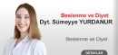 Dyt. Sümeyye Yurdanur Diyetisyen